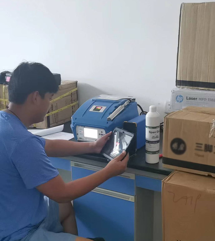 湖南益陽生態環境監測中心PF-300交貨驗收