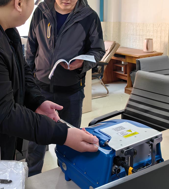 婁底生態監測站PF-300便攜式非甲烷分析儀交貨驗收